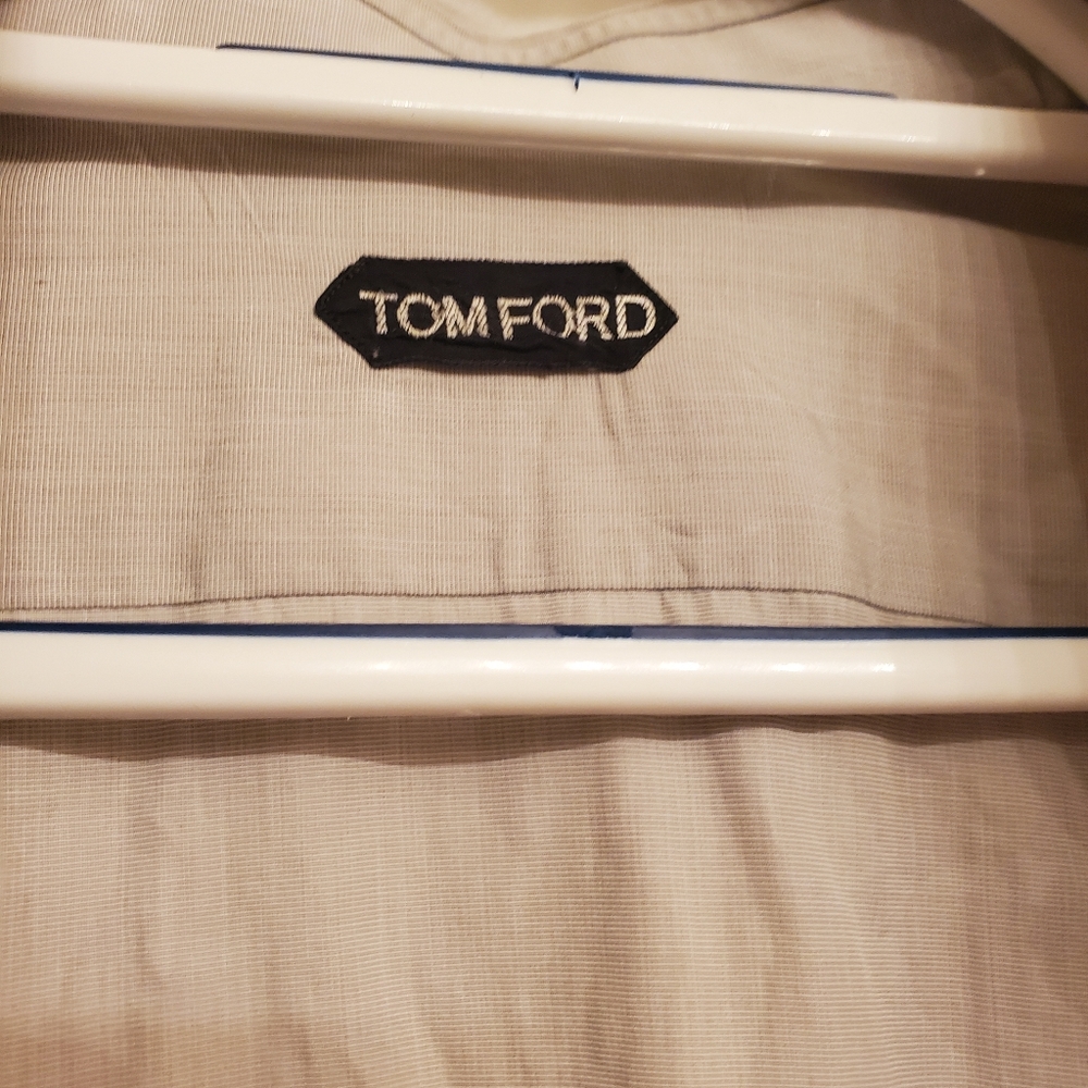 Tom ford cotton button up, size large